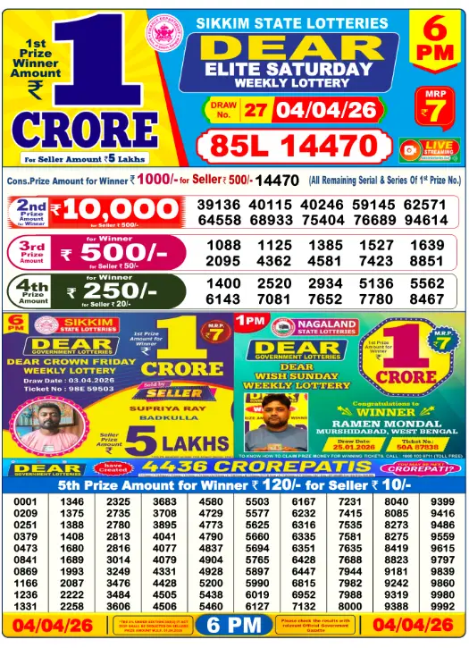 dear-lottery-sambad-6-pm-4-April-2026-winner-list