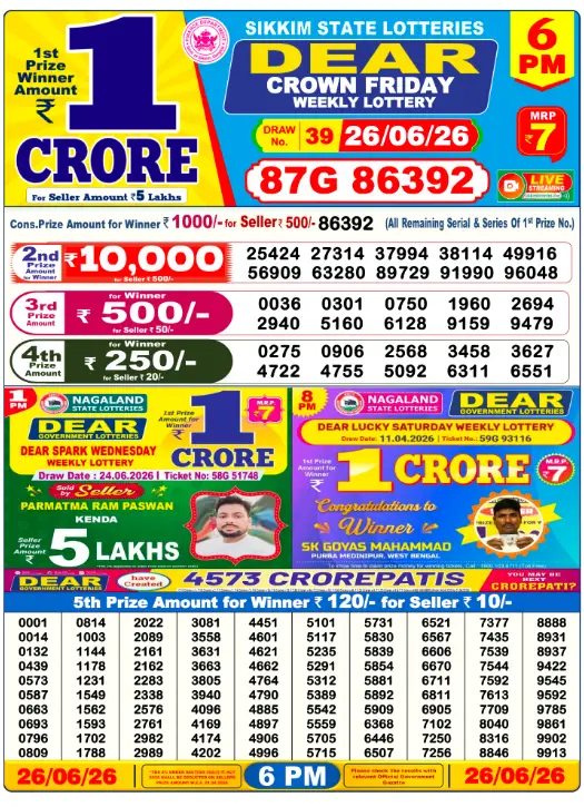 dear-lottery-sambad-6-pm-26-june-2026-winner-list