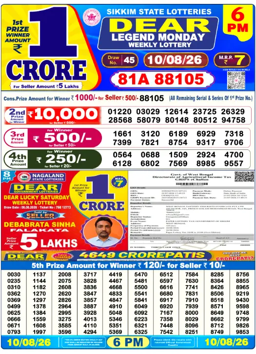 dear-lottery-sambad-6-pm-10-August-2026-winner-list