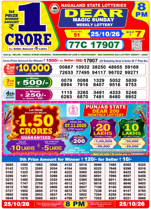 dear-lottery-sambad-8-pm-25-october-2026-winner-list